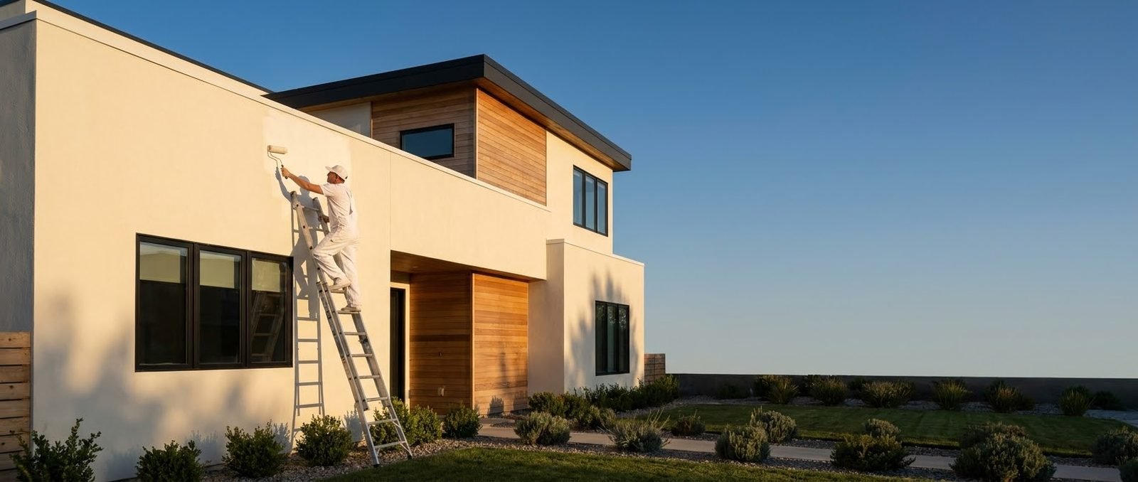 Professional painters and decorators at work — Artem Painters, Croydon and South London